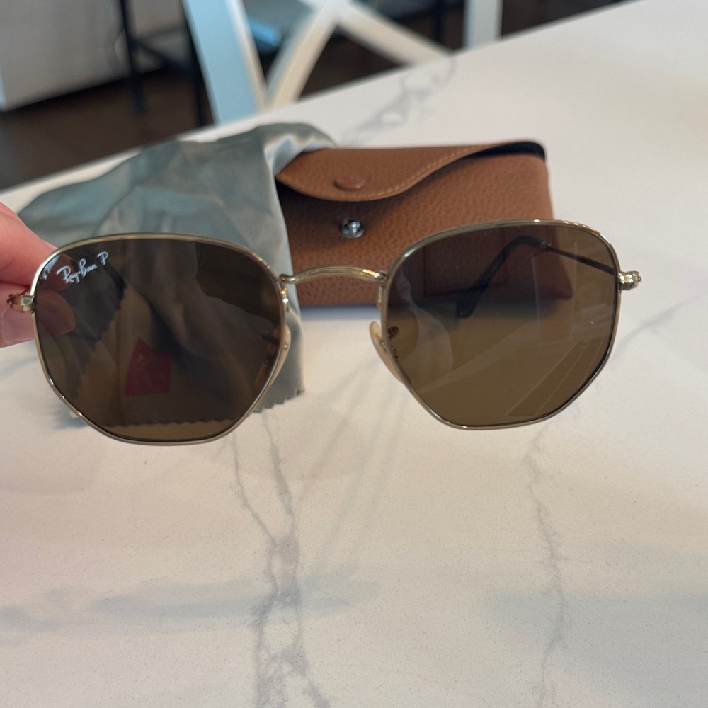 Ray Ban RB3548N Hexagonal Flat Lenses
